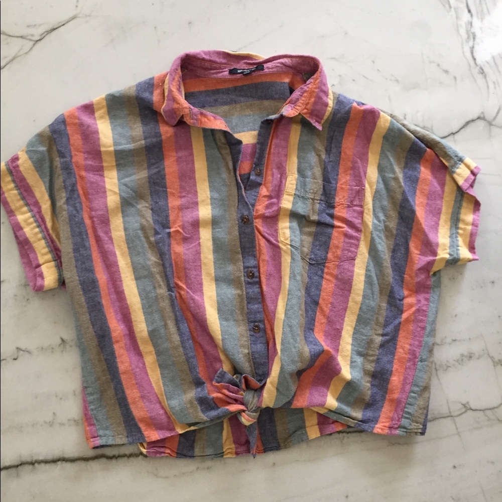 Madewell Rainbow Buttonbown